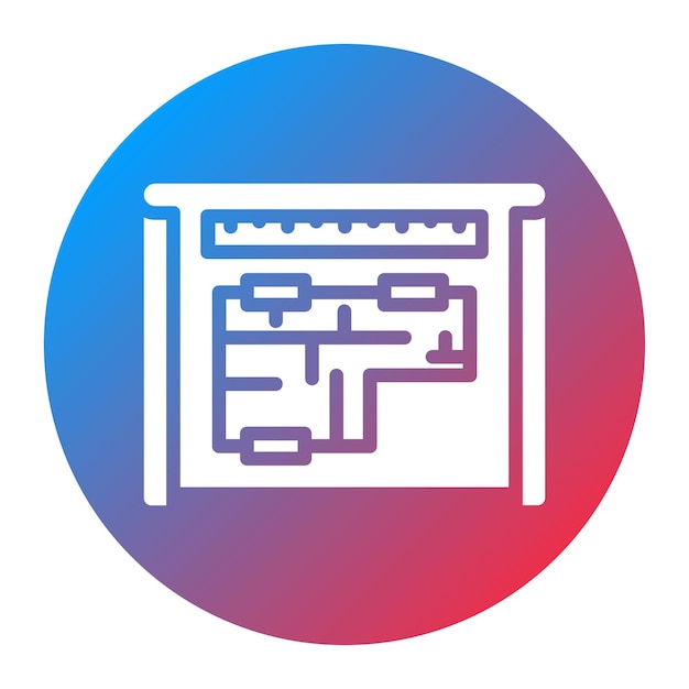 Blueprint Drafting icon vector image Can be used for Engineer in Mechanics