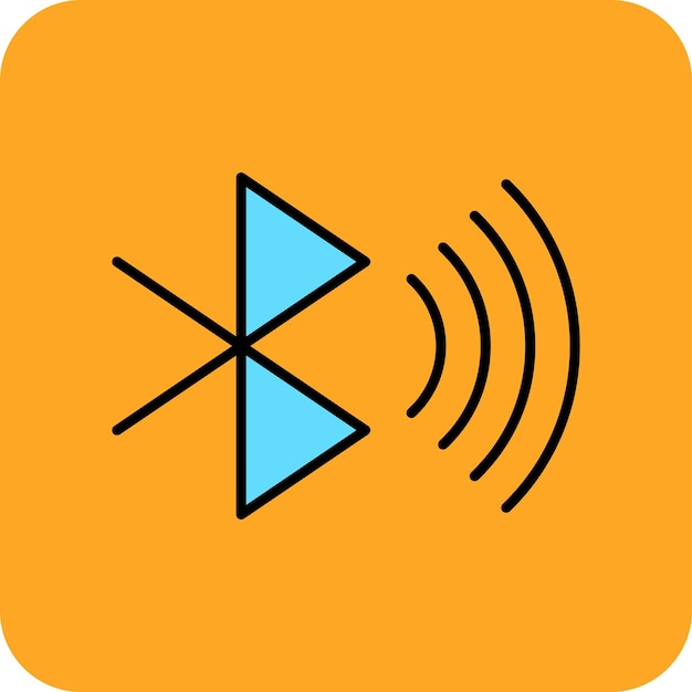 Vector bluetooth icon