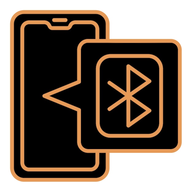 Vector bluetooth icon