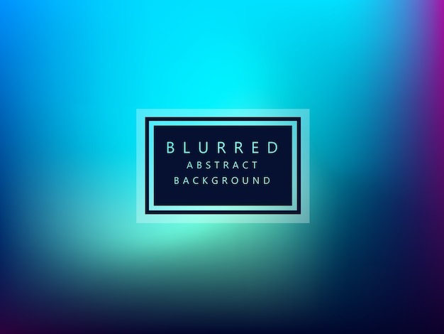 Vector blurred abstract background