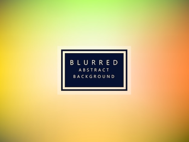 Blurred abstract background