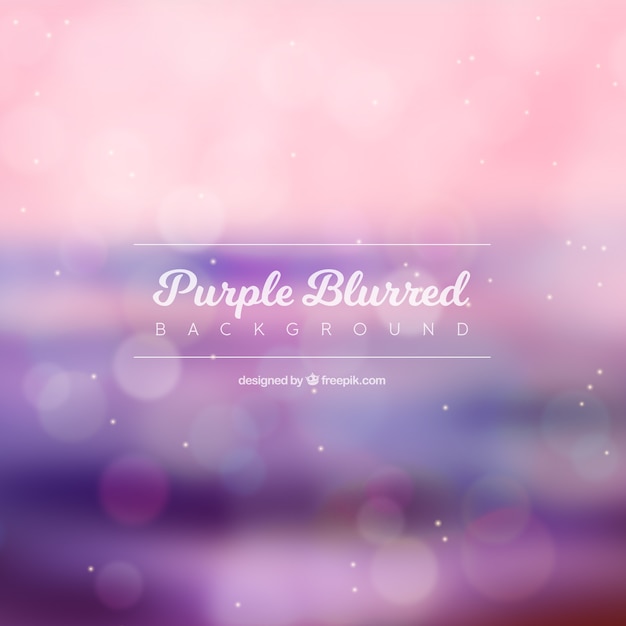 Blurred bokeh background with purple tones