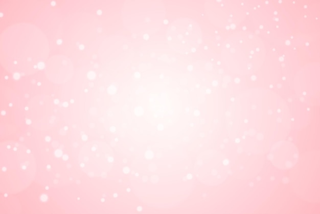 blurred bokeh light on pink background