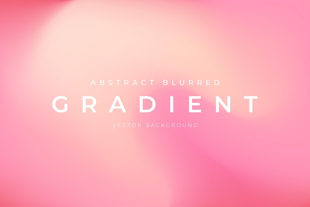 Vector blurred gradient abstract background pink