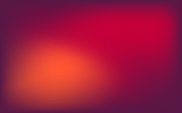 Vector blurred gradient background