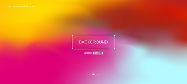 비즈니스 디자인을 위한 흐릿한 그라데이션 유체 네온 다채로운 수채화 추상적인 배경