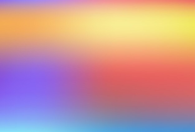 Vector blurred gradient mesh background in bright rainbow colors gradient mesh blurred background in soft rainbow colors abstract colorful smooth banner template