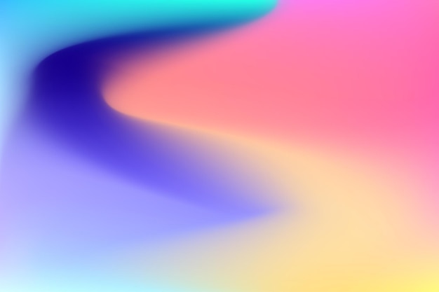 Vector blurred gradient mesh