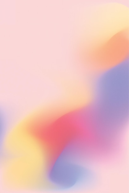 Blurred gradient soft colors background