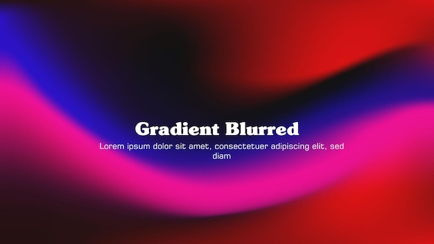 blurred gradient vectors