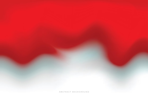 Vector blurred red and white abstract background