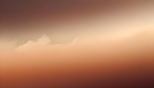 Blurred soft background with a gradient from brown to orange featuring a subtle cloud shape in the upper left corner