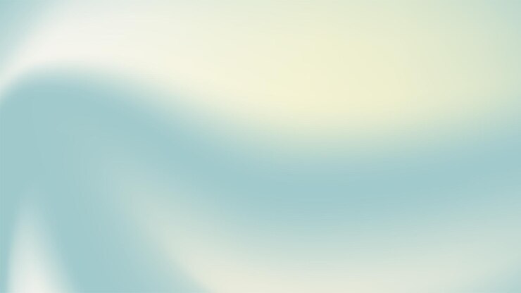 Vector blurred style green soft gradient background