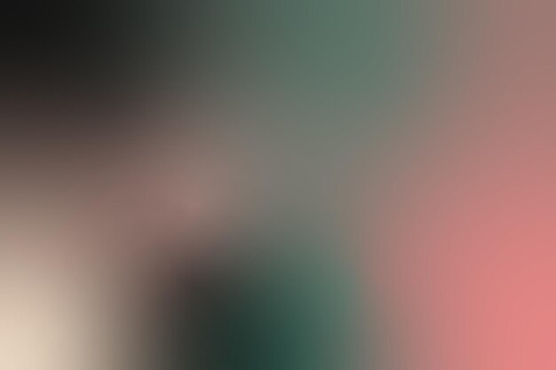 緑と赤の背景の人の顔のぼんやりした画像