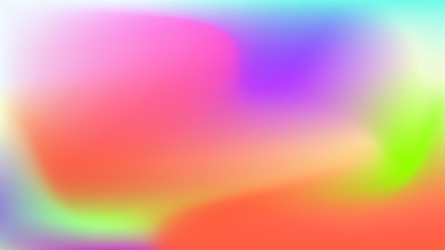 Blurry RainbowColored Abstract Vector Background Art met heldere tinten
