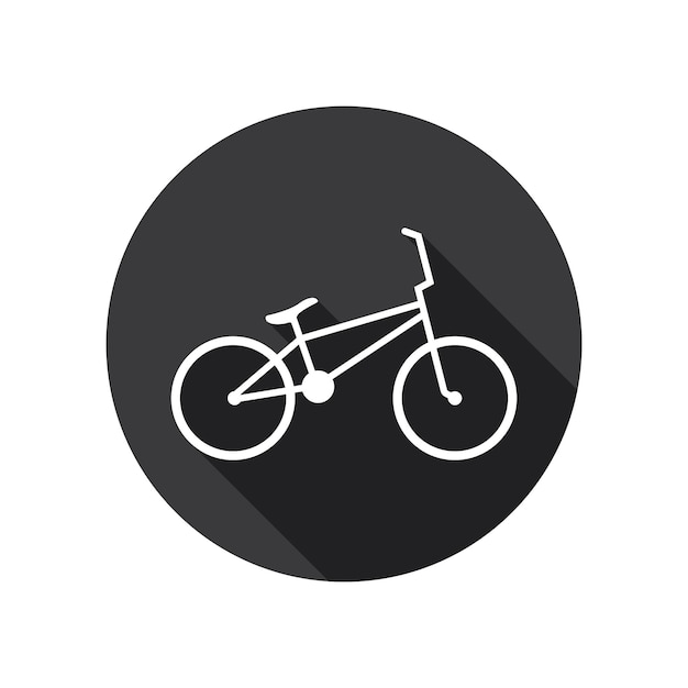 Vector bmx bike icon vector template illustration logo design