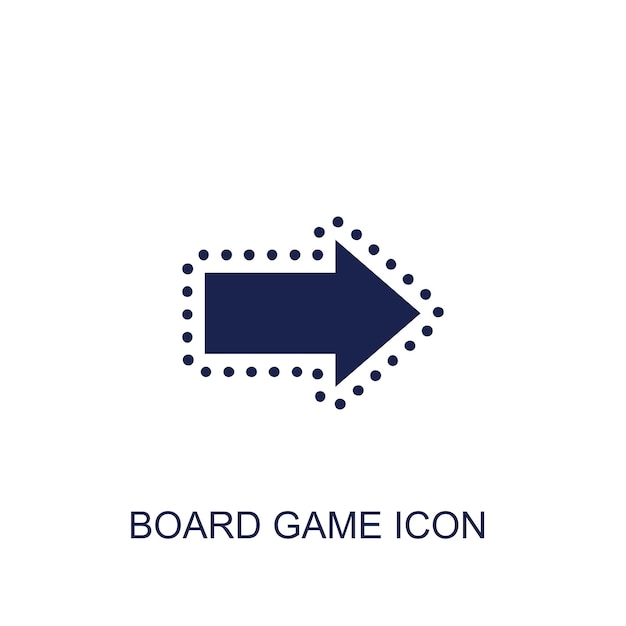 board game icon white background