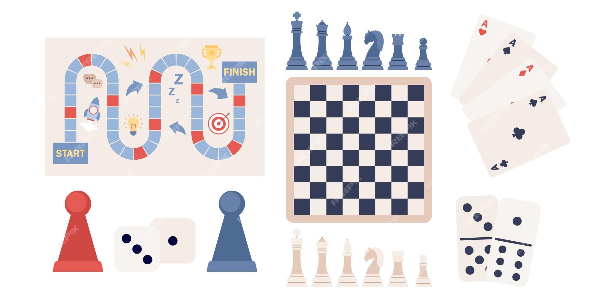 Collection of Open Game Chess Openings Stock Vector - Illustration