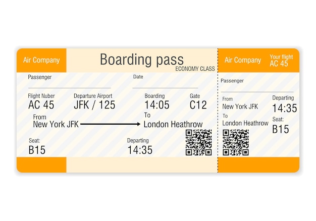 Boarding pass