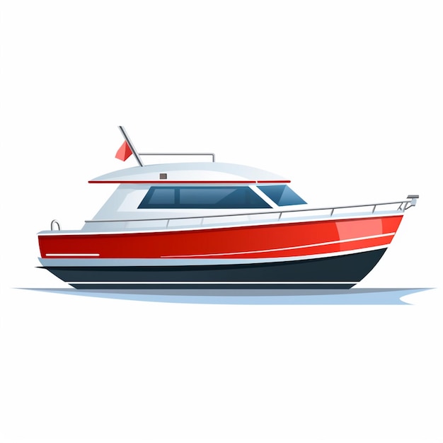 boat illustration vector travel sea ship background water ocean design transport marine