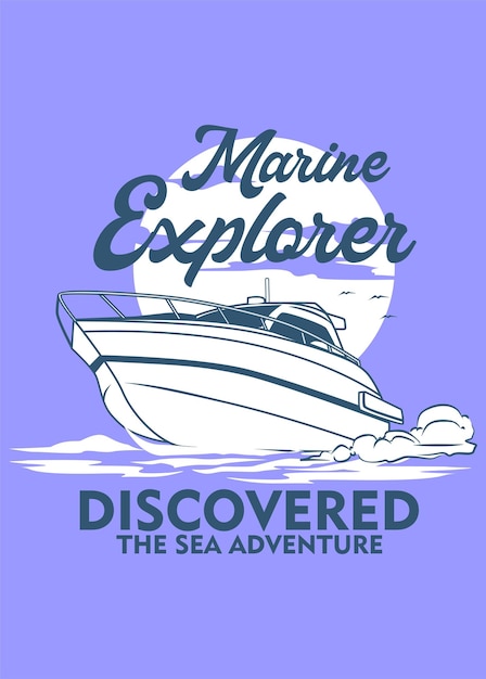 BOAT MARINE EXPLORER