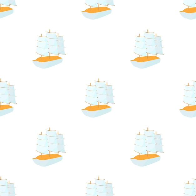 Premium Vector | Boat pattern seamless background texture repeat ...