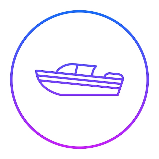 Вектор Иллюстрация вектора лодки
