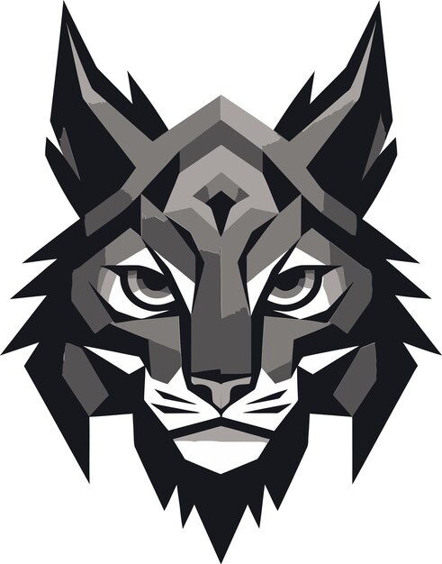 Bobcat Vector A Powerful and Agile Predator Bobcat Vector Design A Wild Predator Animal in Vector