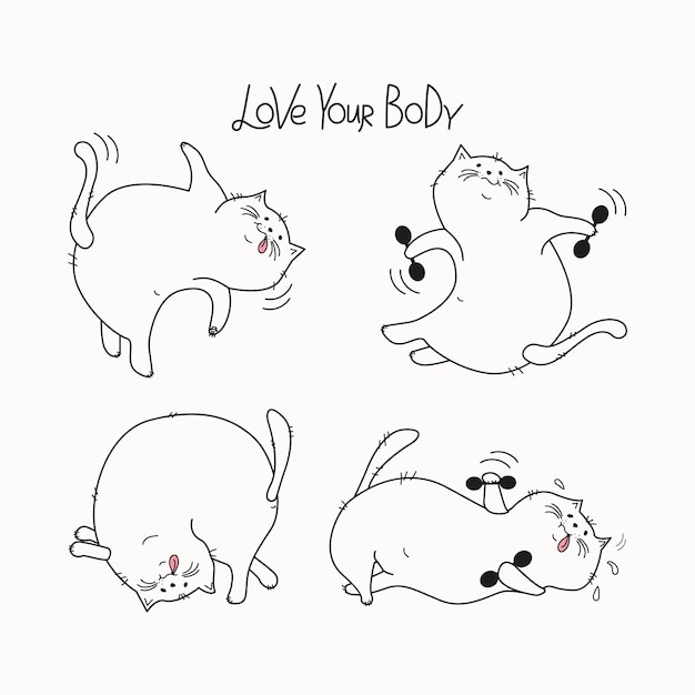 Body positive Cats