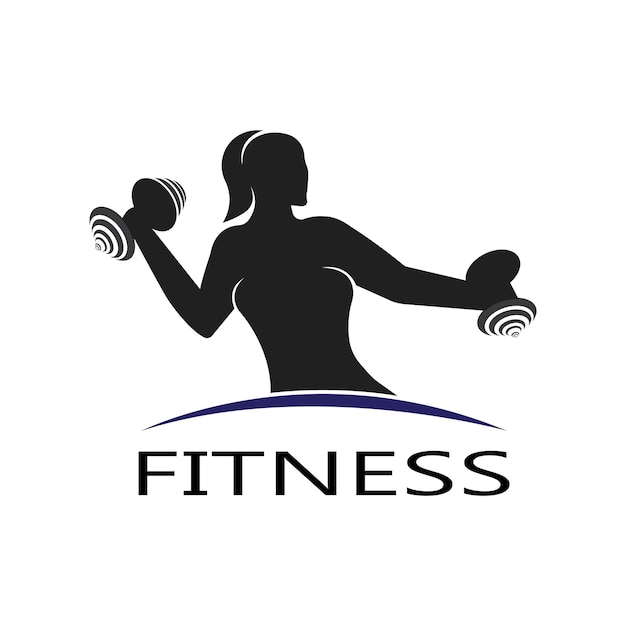 Bodybuilder Logo Template Vector-object en pictogrammen voor Sport Label Gym Badge Fitness Logo Design