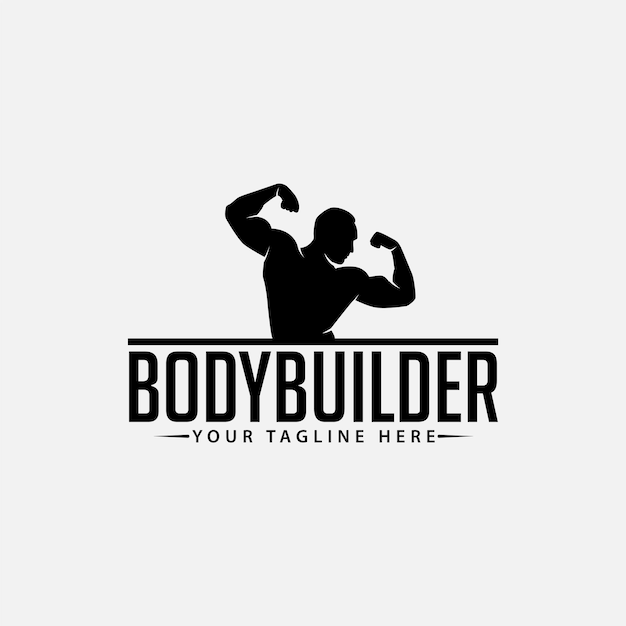 Logo del bodybuilder