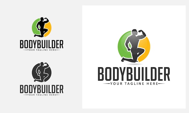 bodybuilder logo