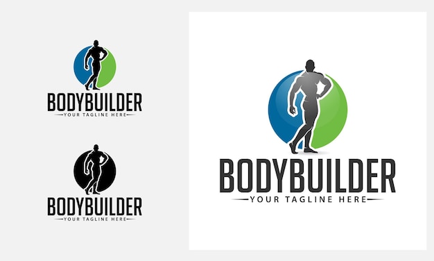 bodybuilder logo