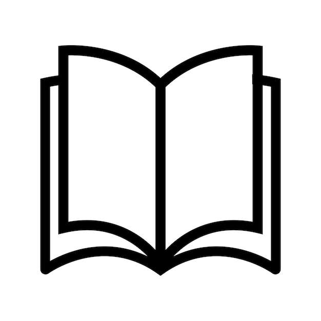 Boek icoon vector