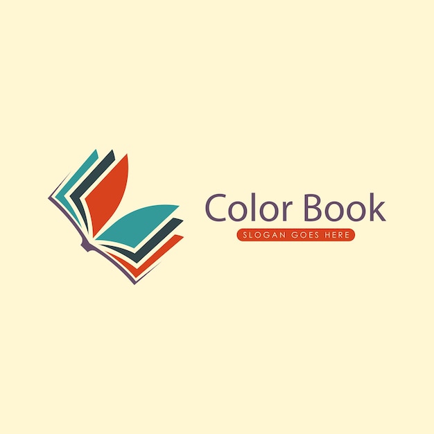 Boek logo design concept vector boek logo template vector