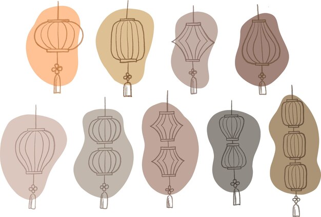 Bohemian Chinese Lanterns