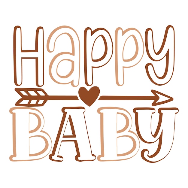 Boho baby svg design