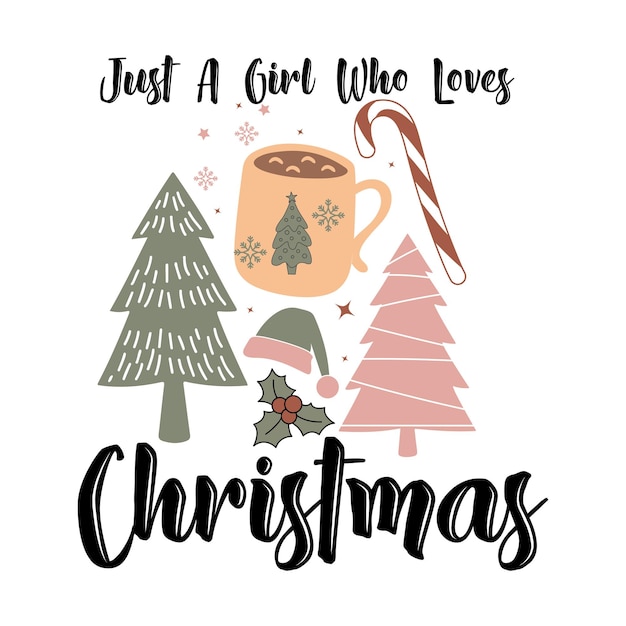 Boho Christmas rainbow SVG design