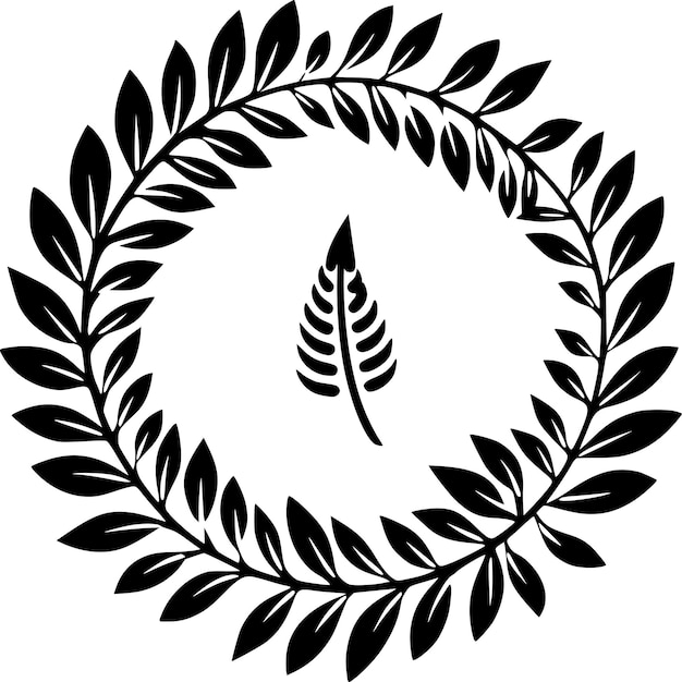 Boho Minimalist en Flat Logo Vector illustratie