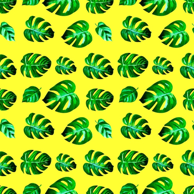 boho tropical fabric design