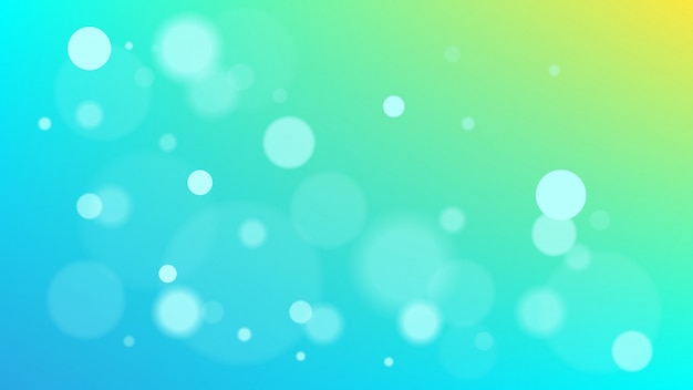 Bokeh background with dot elements.