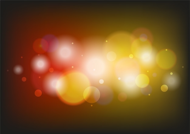 Vector bokeh background