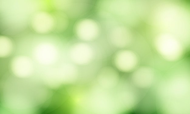 Bokeh-effect achtergrond van verse bladeren in de natuur