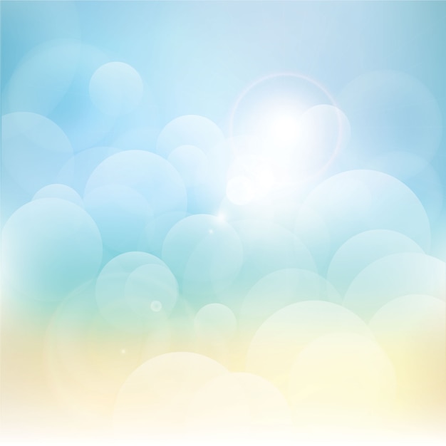 Bokeh illustratie