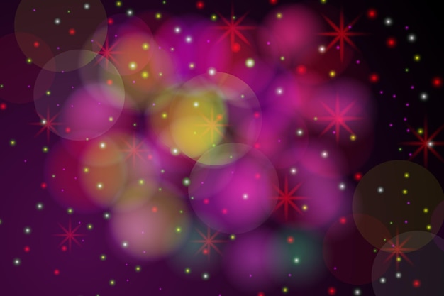 Bokeh Lichte lichte achtergrond Lichte achtergrond vectorillustratie Lichte achtergrond banner