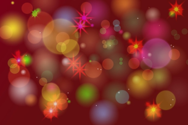 Bokeh Lichte lichte achtergrond Lichte achtergrond vectorillustratie Lichte achtergrond banner