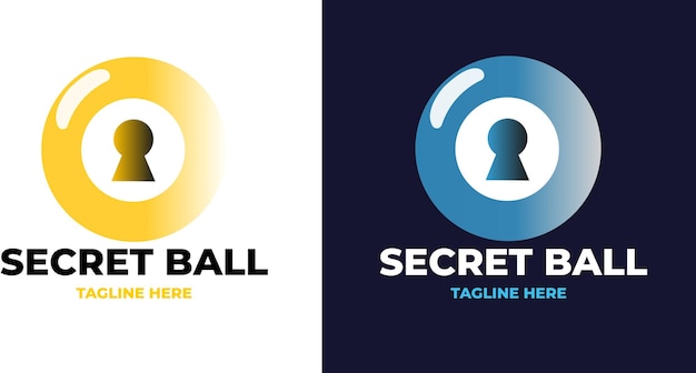 Bola de billar secreta logotipo