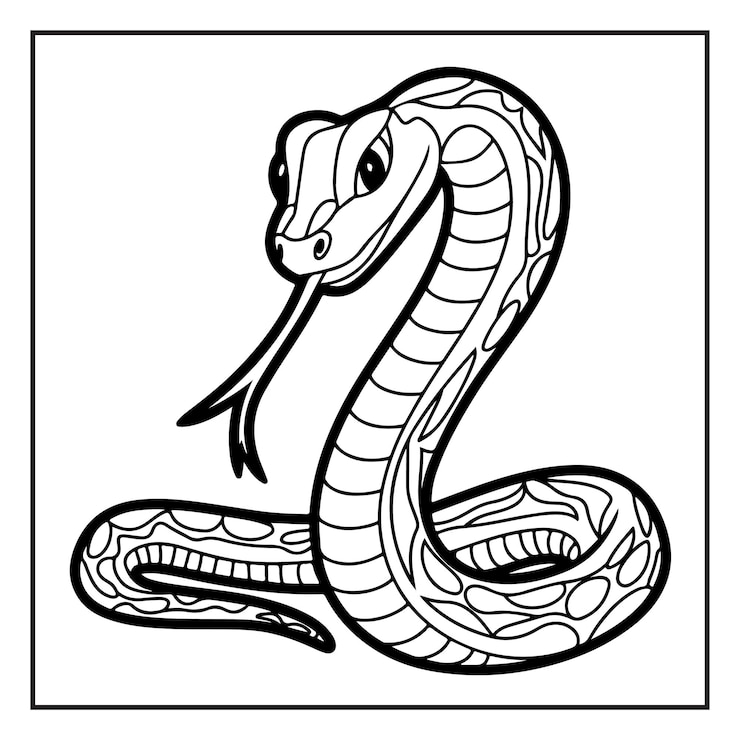 Vector bold and easy coloring pages for kids and adults print file cute coloring page