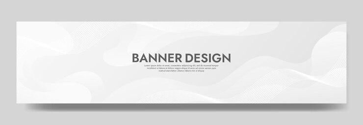 Vector bold wave designs for eye catching banners