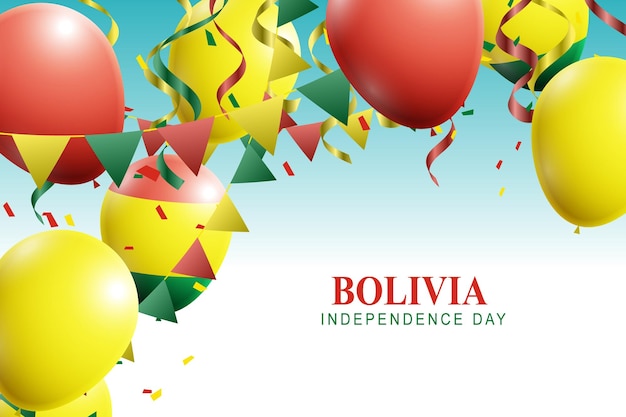 Bolivia Independence Day background
